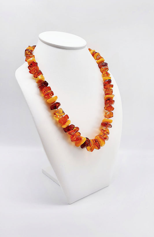 Amber Wonder: Exclusive Handmade Necklace