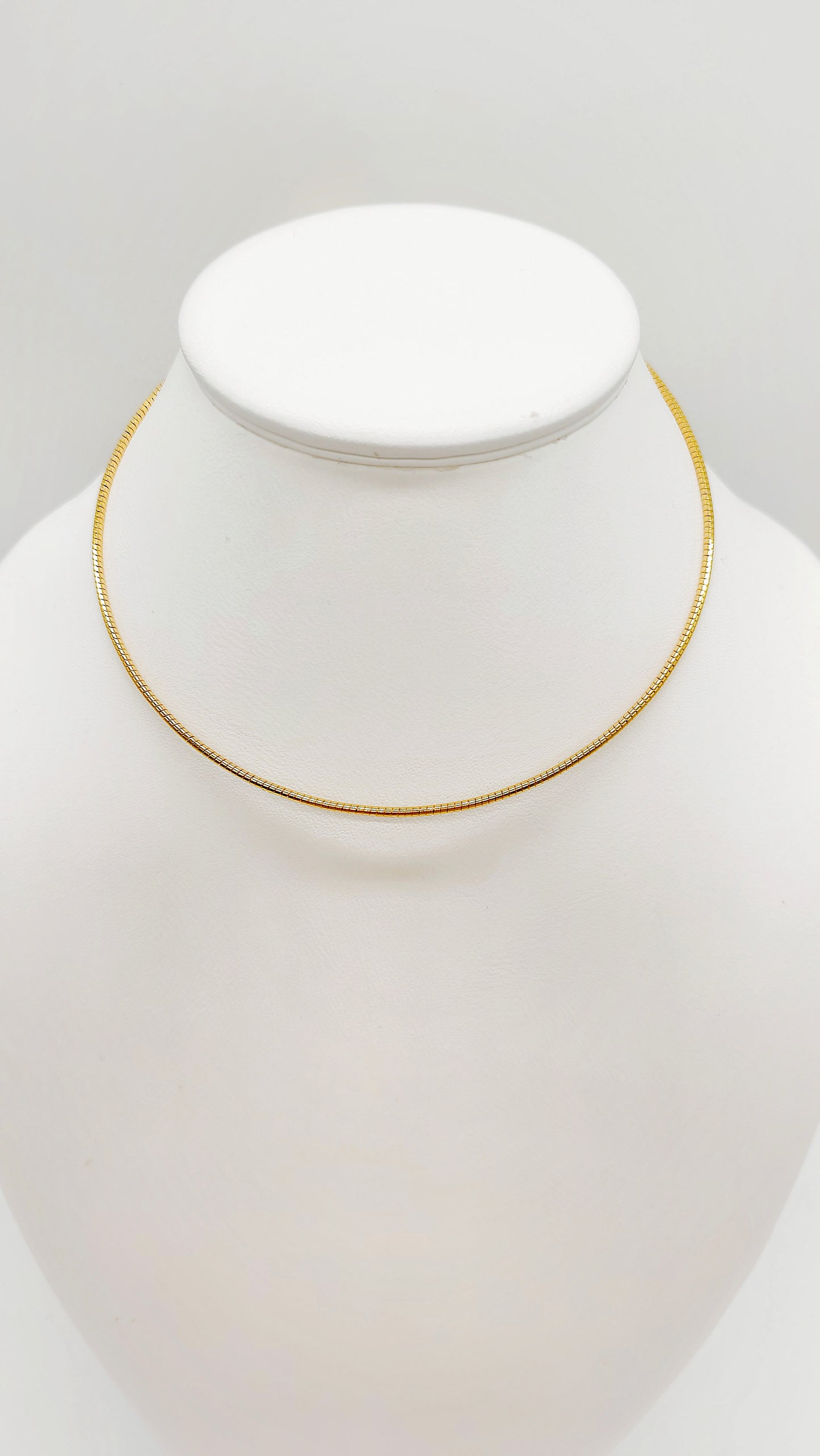 High-quality 925 sterling silver hoop, gold-plated – ideal for amber pendants, thickness 3 mm