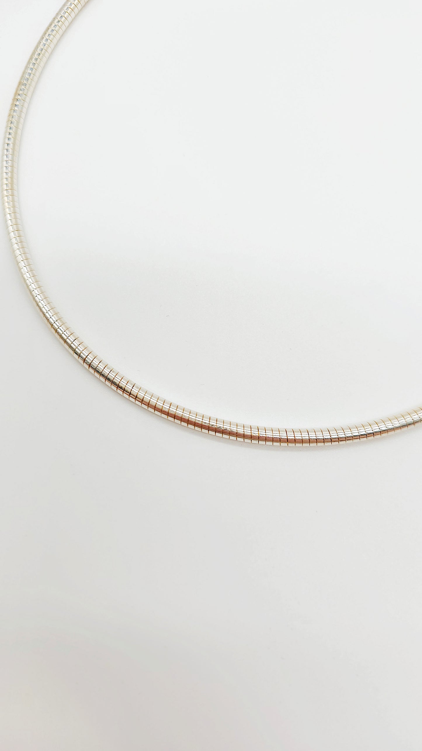 Stilvoller 925er Sterlingsilber Reifen – 3 mm Dicke, Ideal für massive Bernsteinanhänger