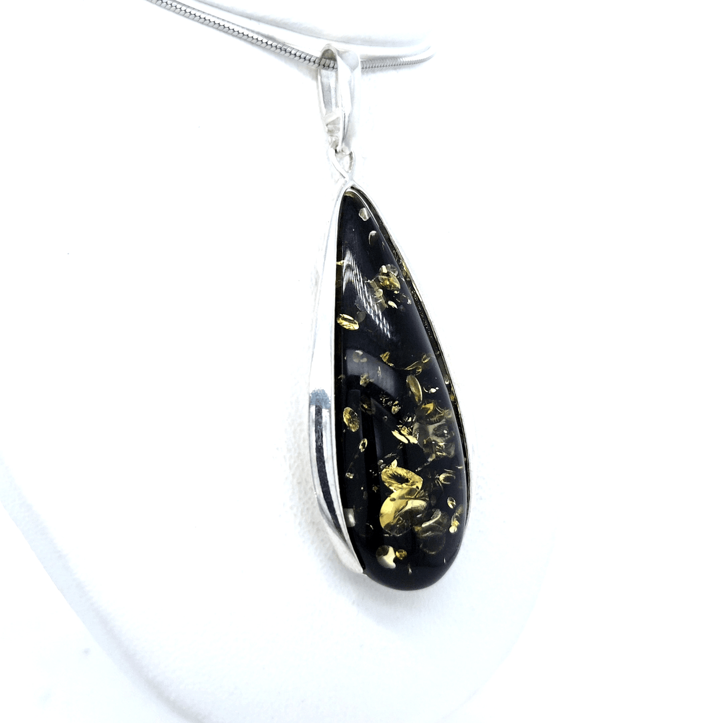 Echte Oostzeegoud Amber Zilveren Hanger Dames