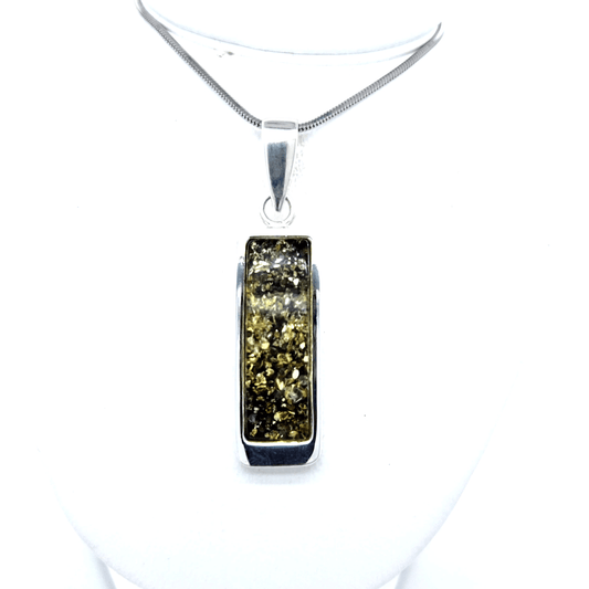Minimalistischer Unisex Bernstein Schmuck