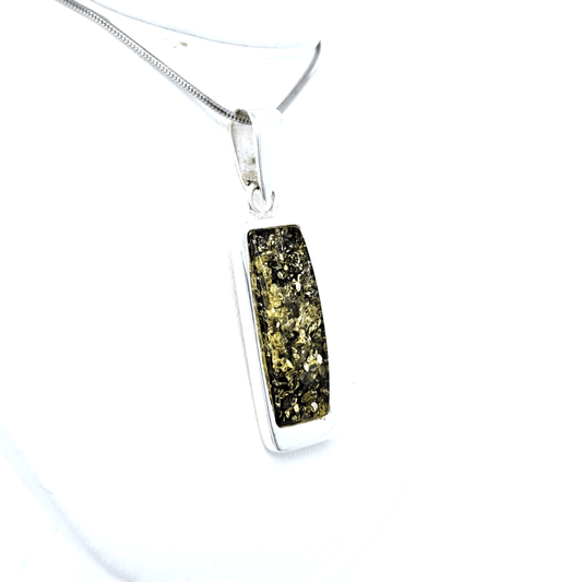 Minimalistischer Unisex Bernstein Schmuck