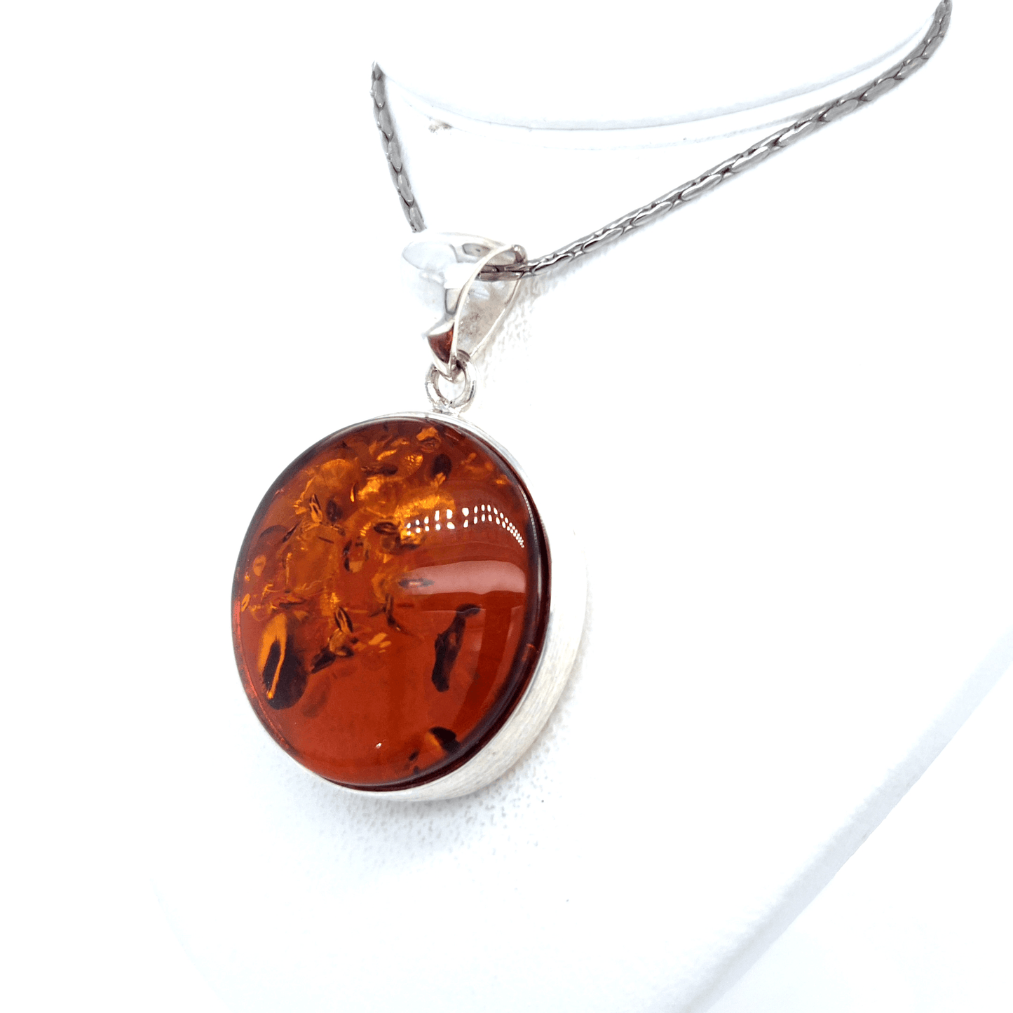 Moderne dameshanger van sterling zilver