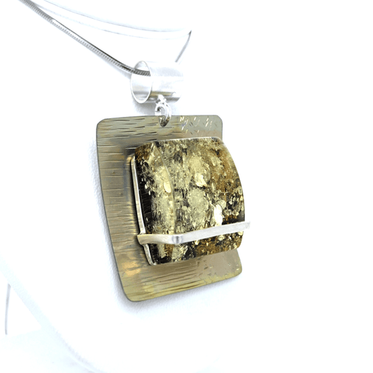 Designer Anhänger Bernstein Titan exklusiv