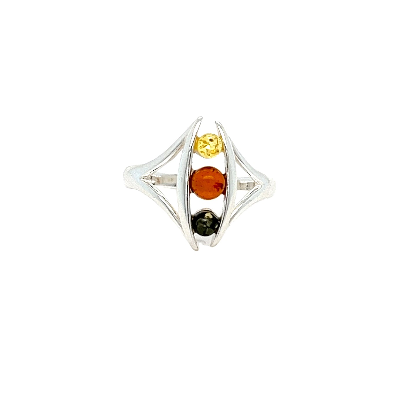 Feiner Damenring 1 cm breit Silber