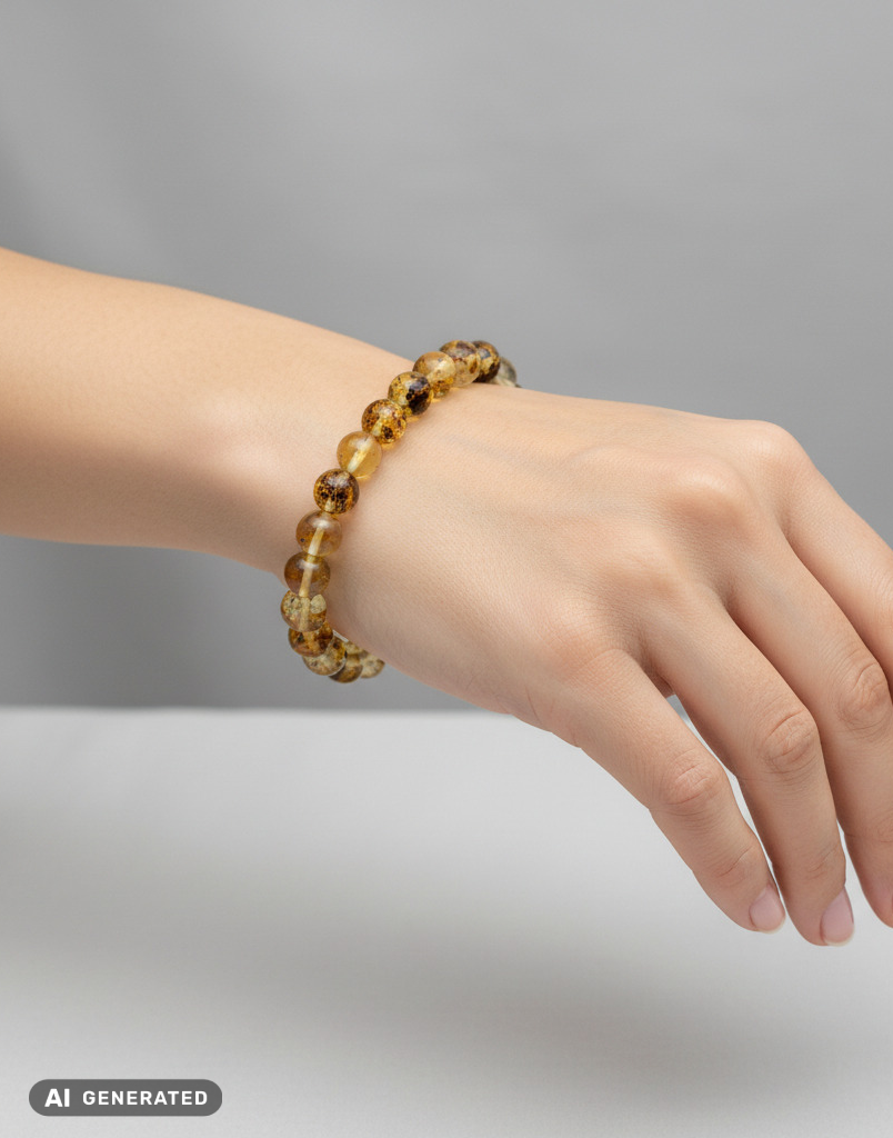 Bracelet en ambre pour tous les jours – léger et élégant