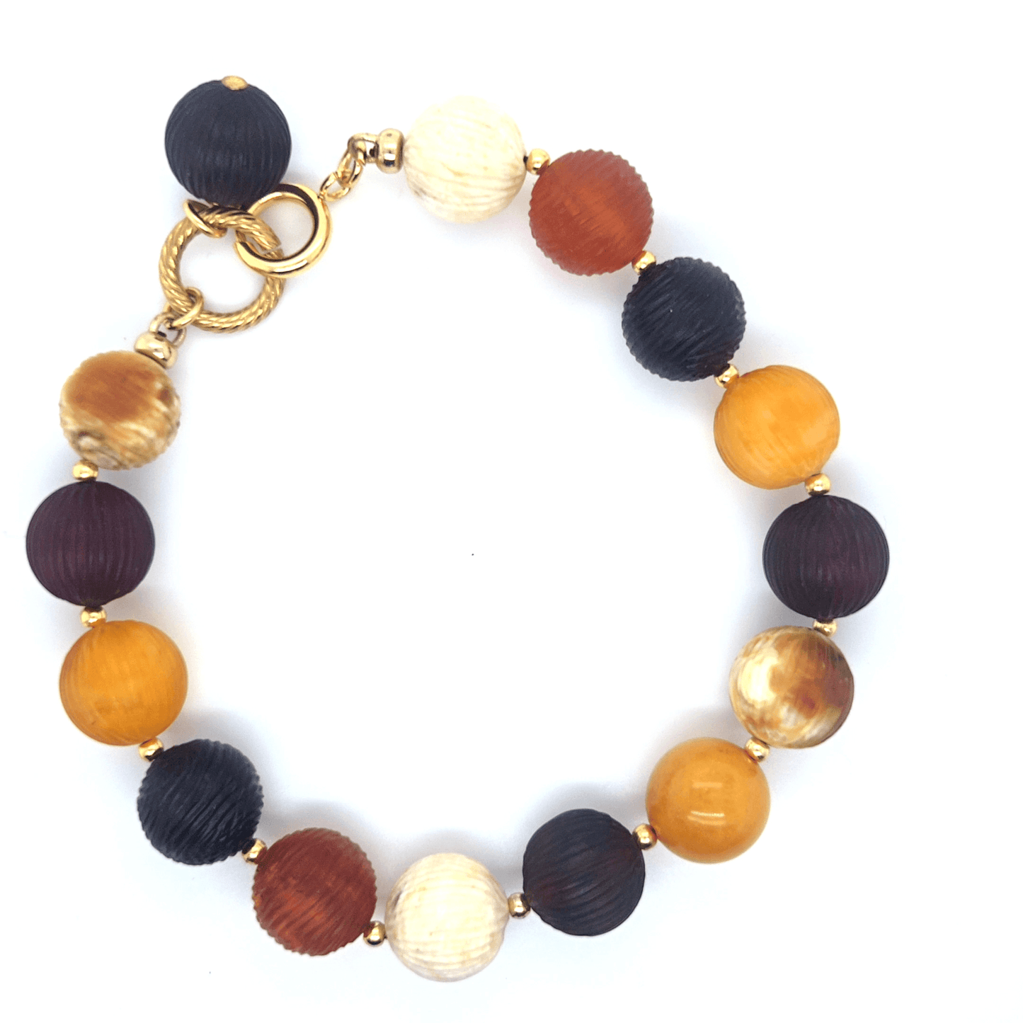Exklusives Unisex Bernstein-Armband – Handgeflochten & verstellbar (16-20 cm)