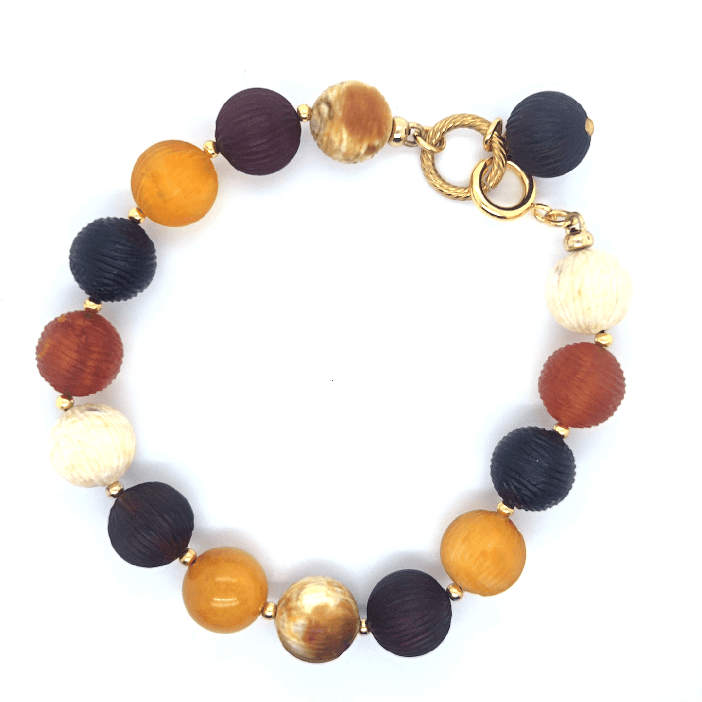 Exklusives Unisex Bernstein-Armband – Handgeflochten & verstellbar (16-20 cm)