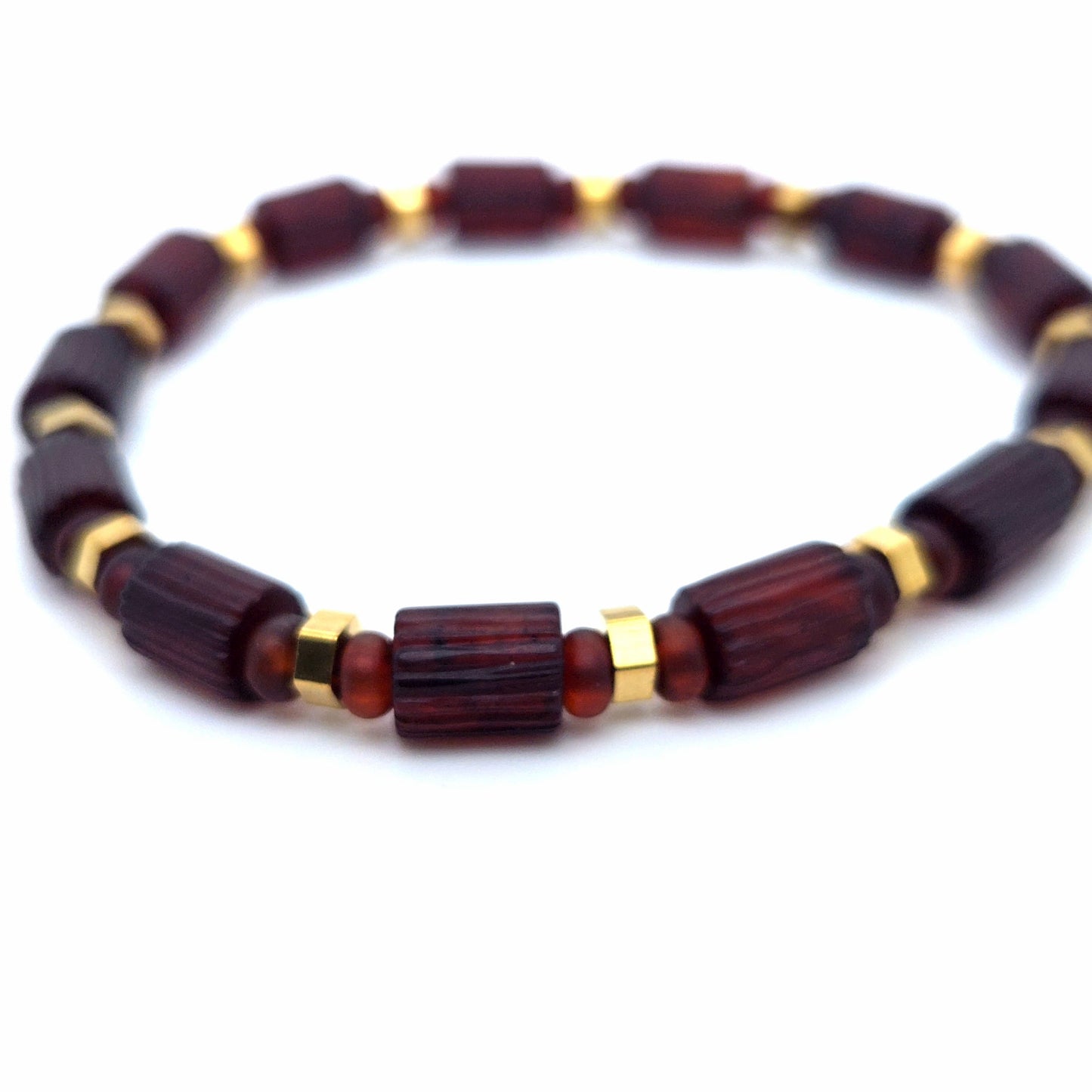 Modern schuifarmbandje van barnsteen – Perfect cadeauBarnsteen armbandje
