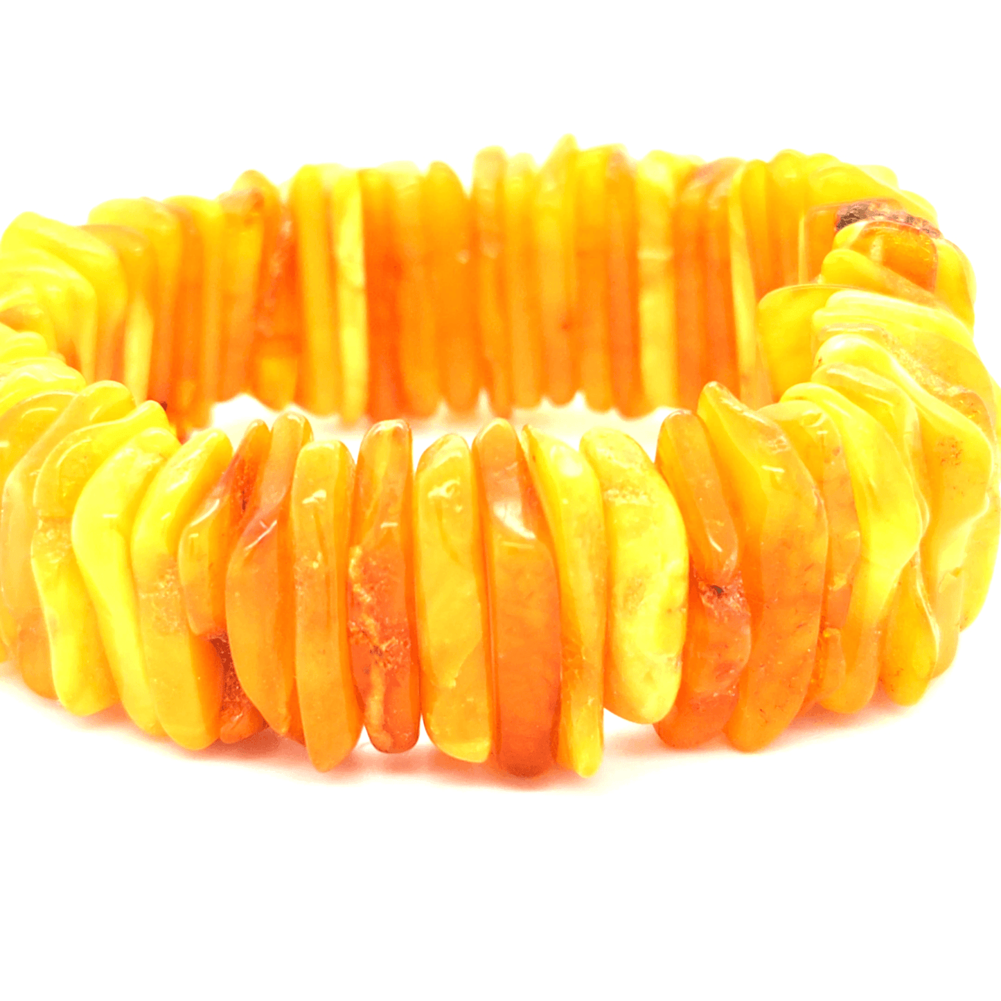 Natural Amber Bracelet yellow elegant