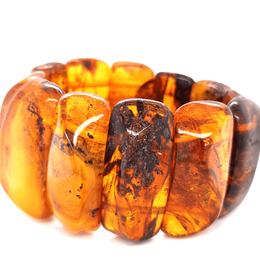 Natürliches Funkeln: Bernsteinarmband