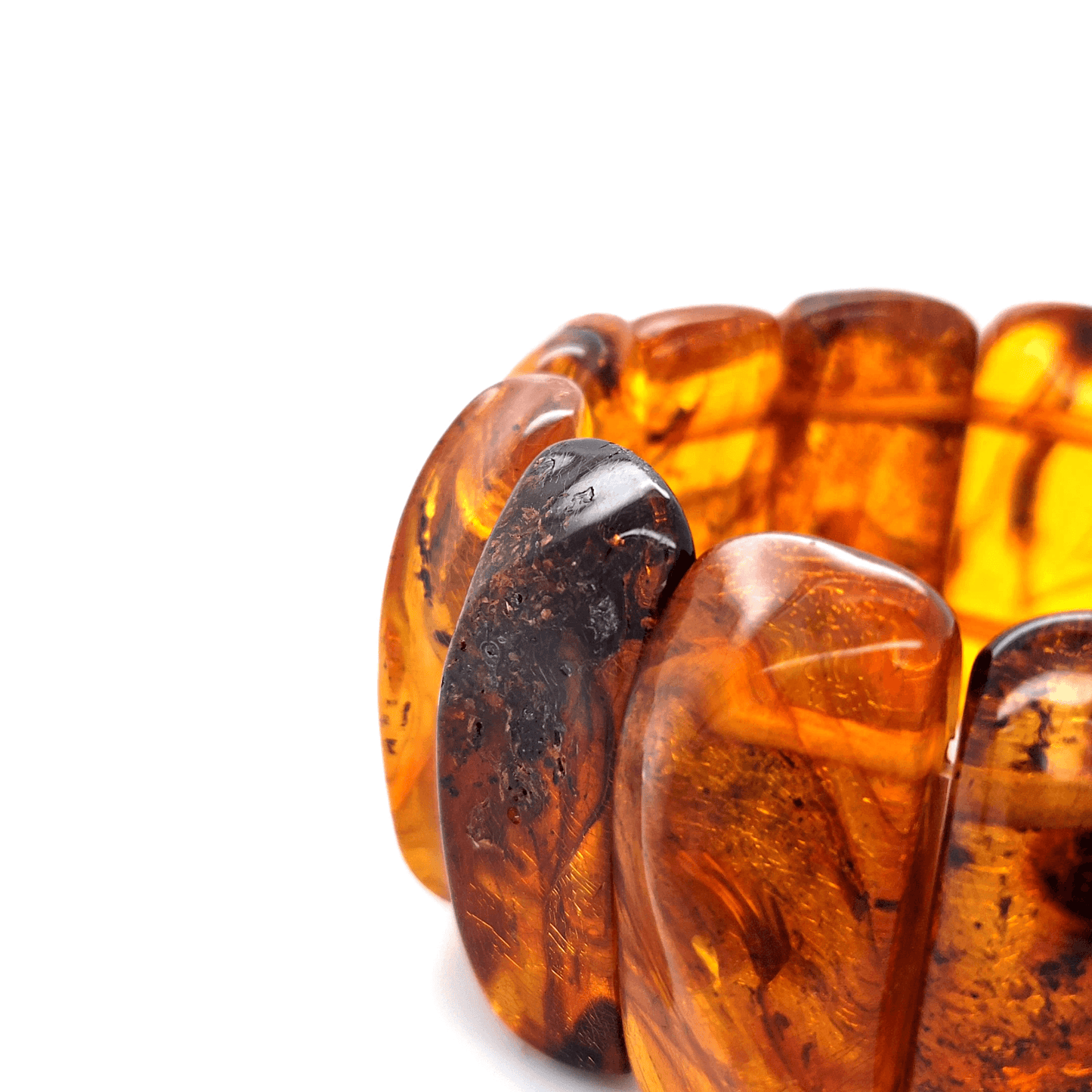 Natuurlijke schittering: Barnsteen armband