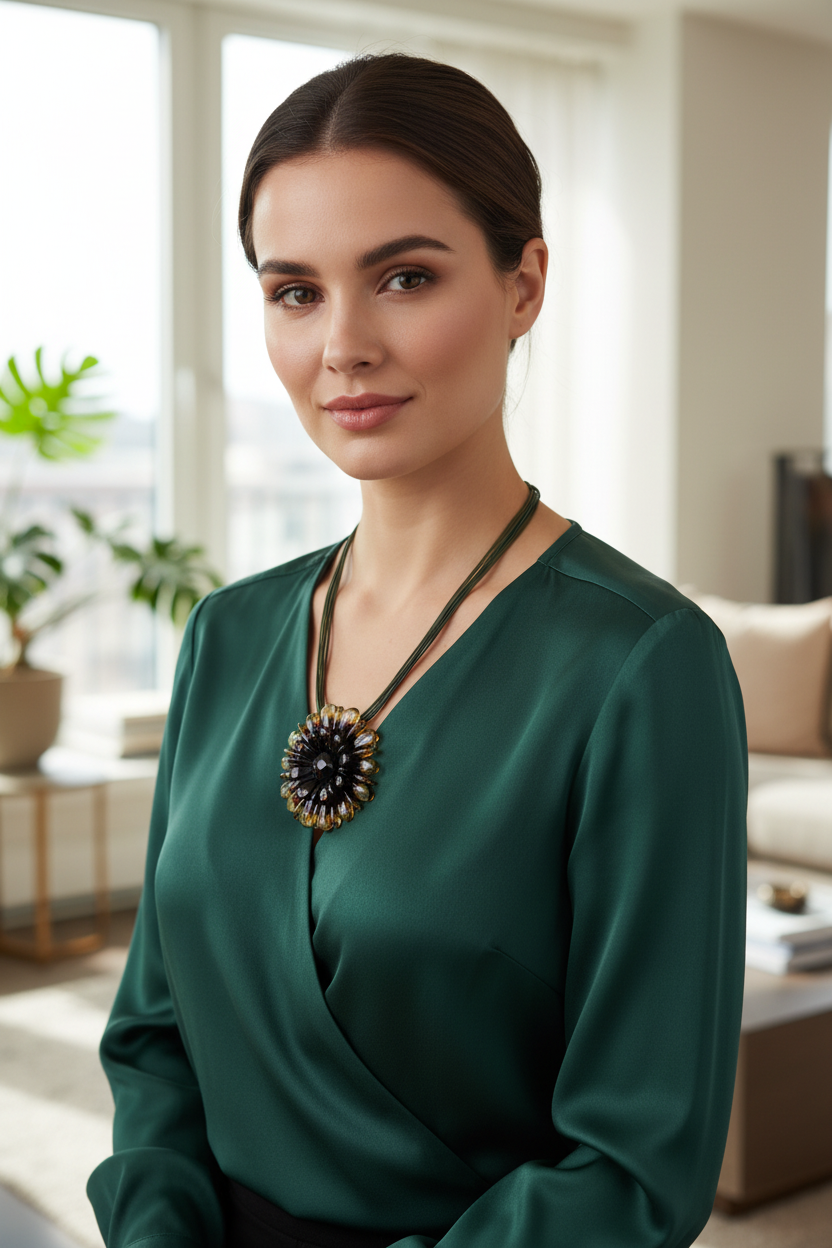 Kunstvoller Bernstein-Schmuck: Anhänger & Brosche als Einzelstück