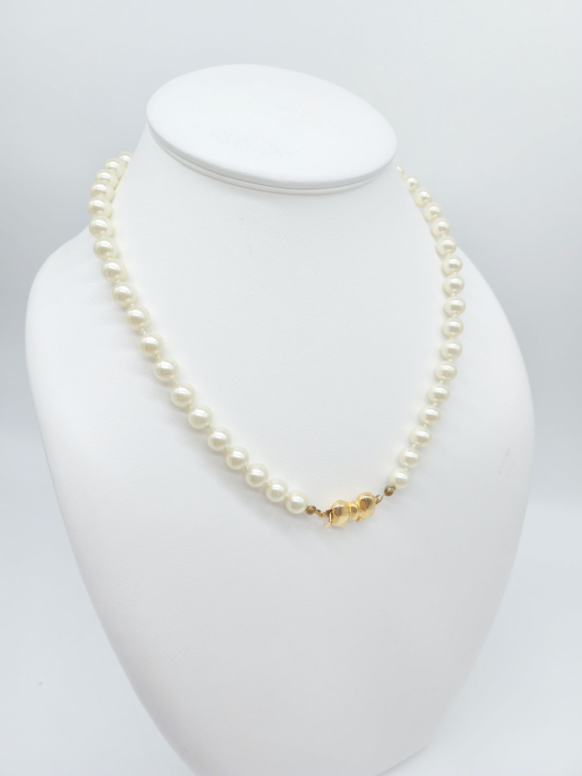 Zuchtperlenkette mit Schleifen-Verschluss – elegantes Perlencollier für Damen