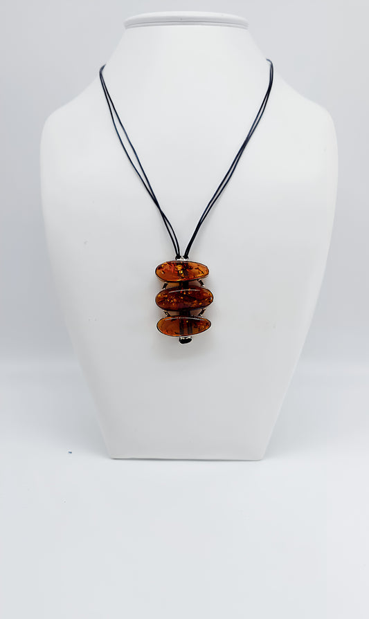 Modern amber unique piece