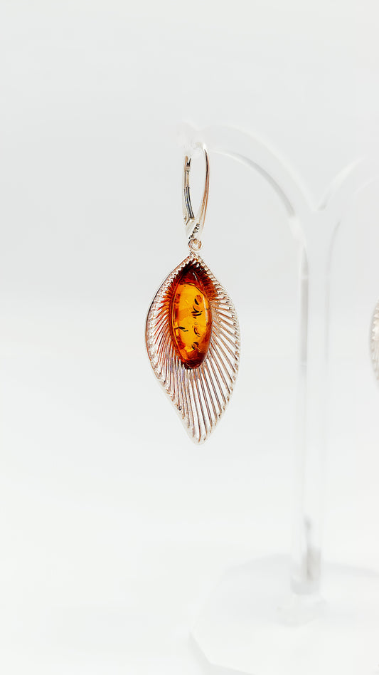Natural shine: Amber meets silver