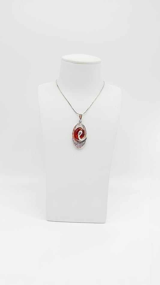 Schimmernde Wellen: 925er Silber & Bernstein