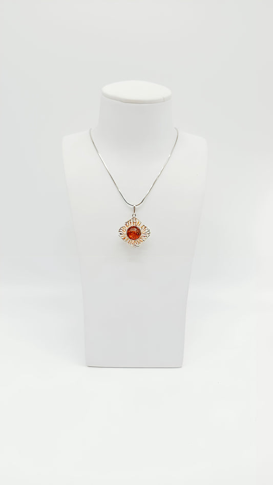 Funkelnder Blütenzauber mit Bernstein