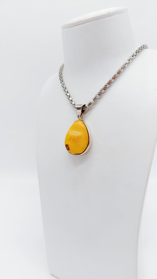The amber dream in 925 silver