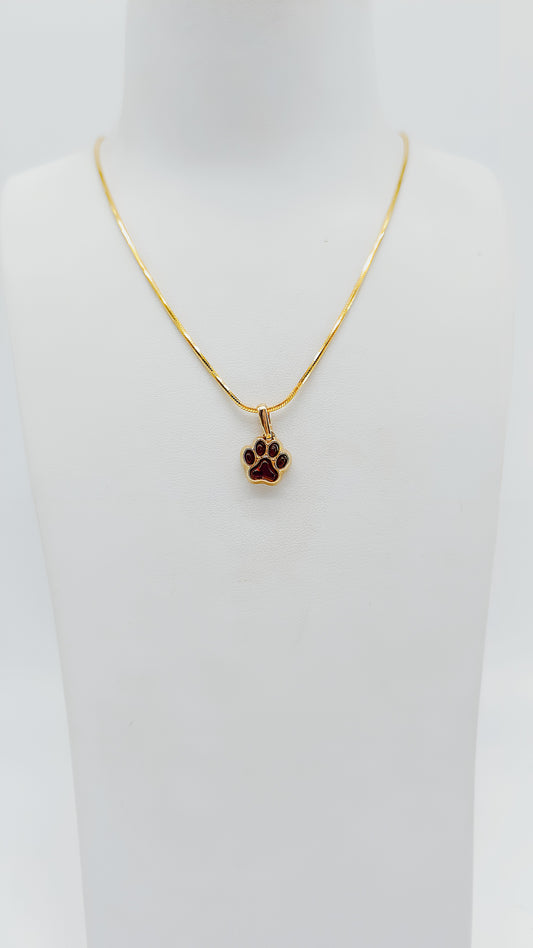 Pfotenanhänger: Tierliebe in Gold und Bernstein