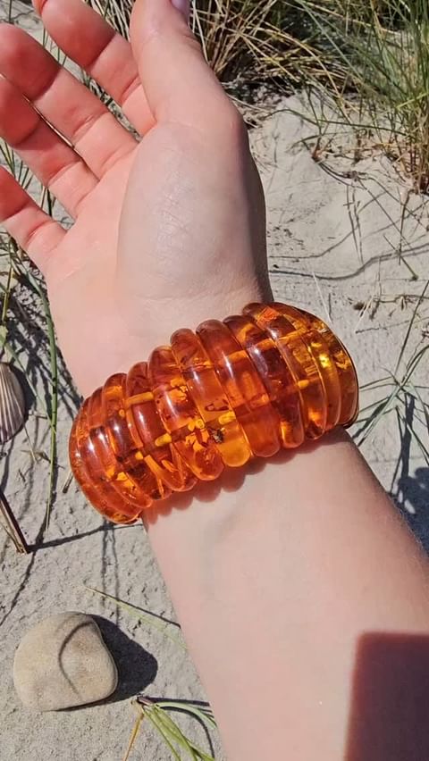 Exklusives Bernsteinarmband – Historischer Charme