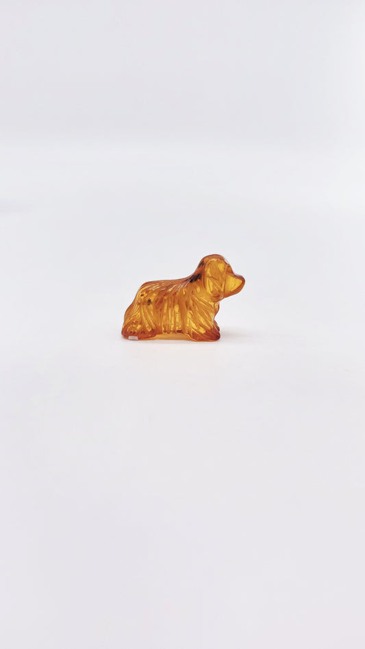 Naturbernstein-Hund – Einzigartiger Talisman für Treue