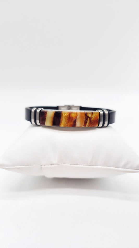 Armband mit Bernstein für Damen und Herren