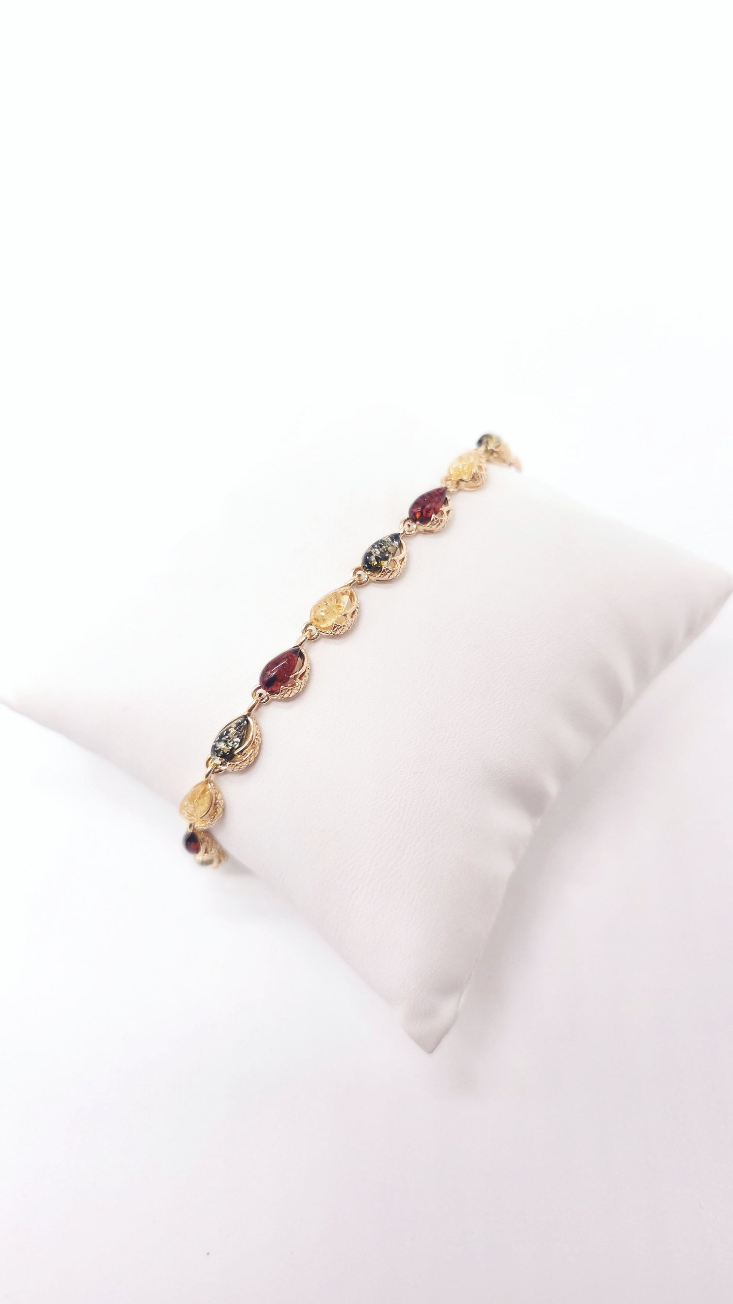 Amber drop bracelet – fine women’s jewelry