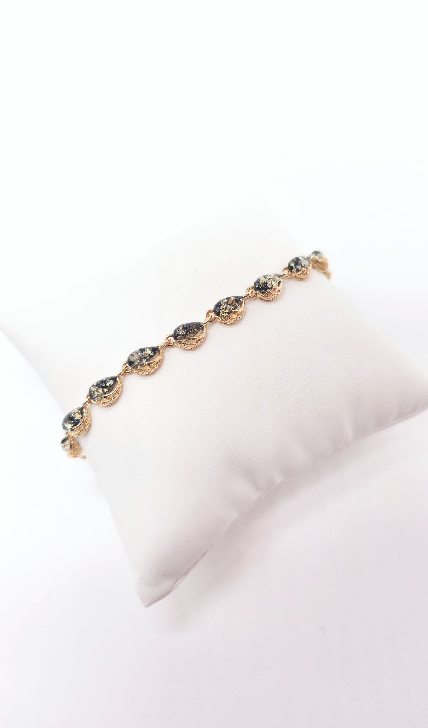 Amber drop bracelet – fine women’s jewelry