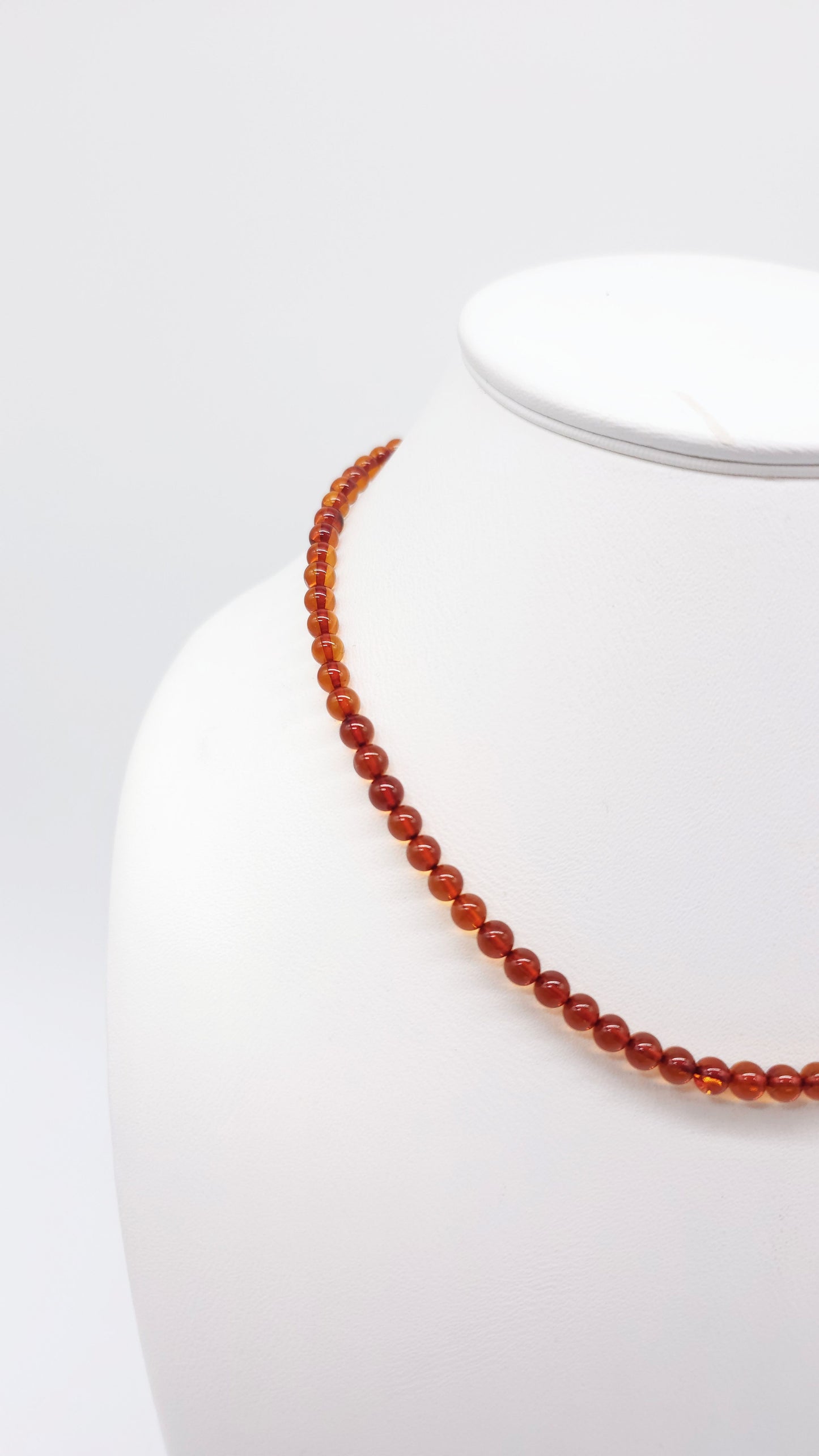 Naturbernstein Kette 45 cm – warmes, elegantes Design