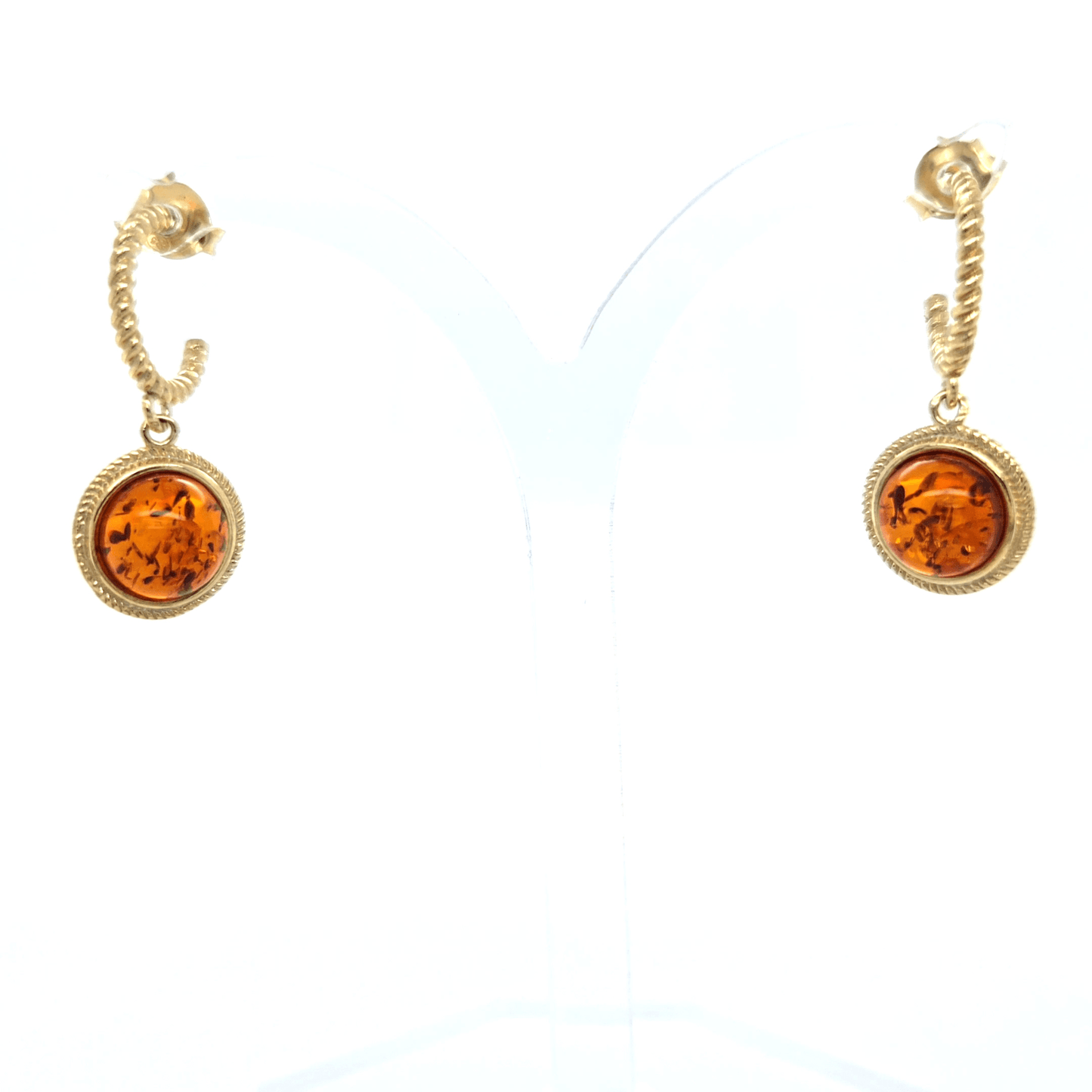 Ohrringe mit Baltischem Bernstein klassisch