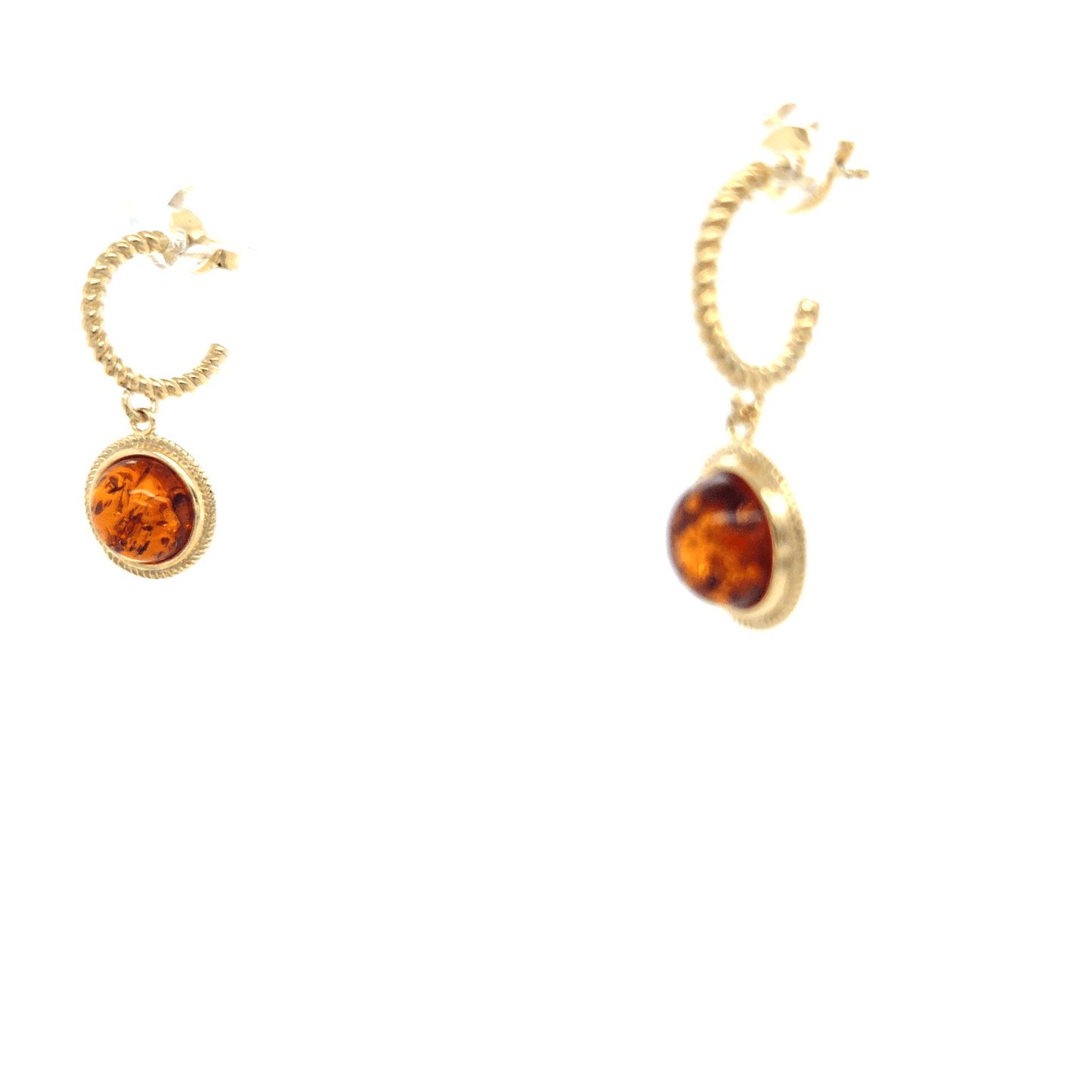 Ohrringe mit Baltischem Bernstein klassisch