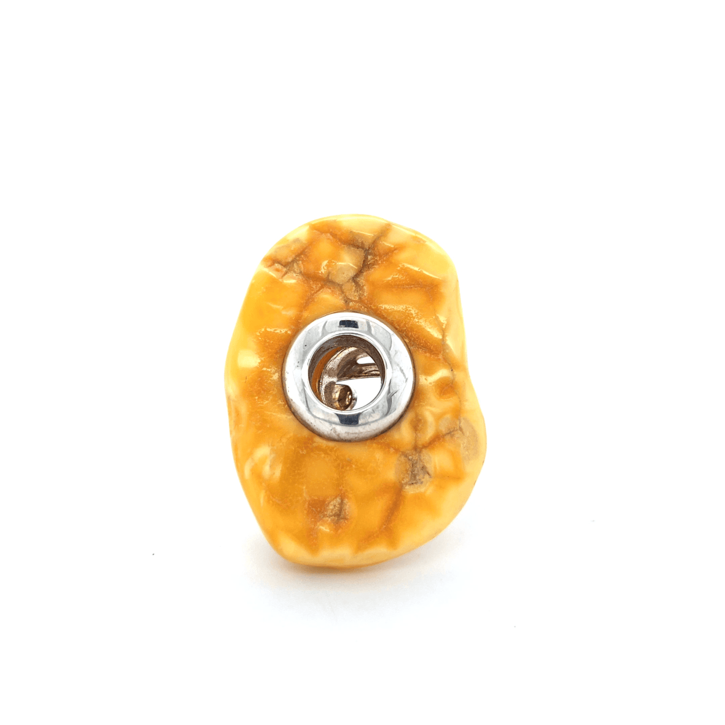 Natur Bernstein Ring Unikat verstellbar