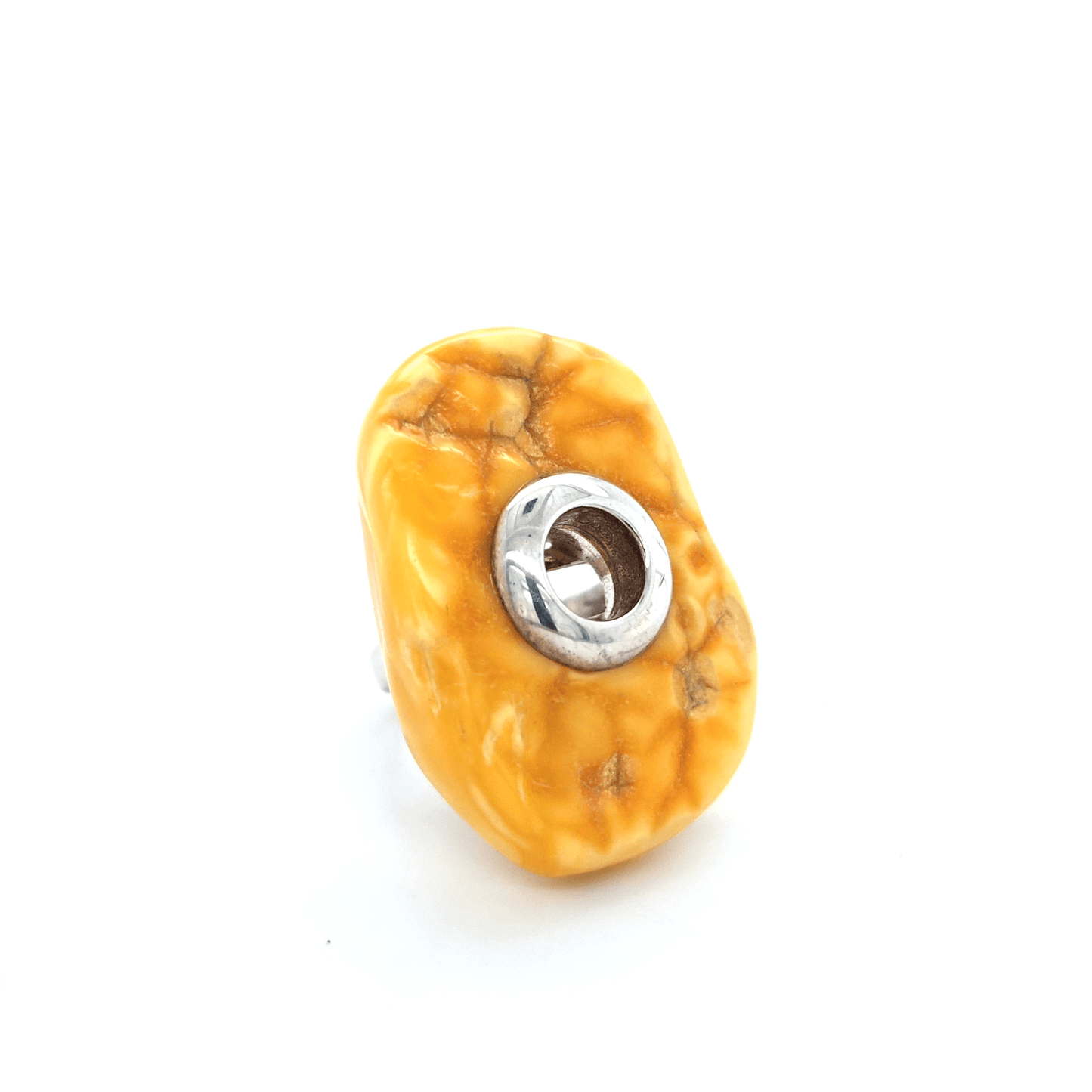 Natur Bernstein Ring Unikat verstellbar