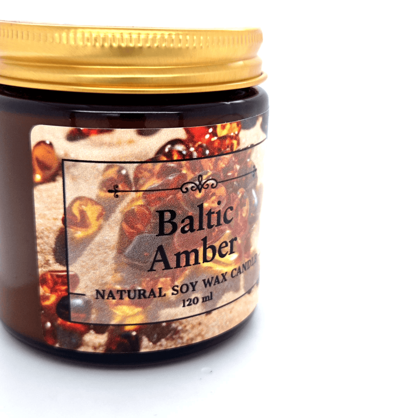 Aromakerze Baltic Amber natürlich und beruhigend