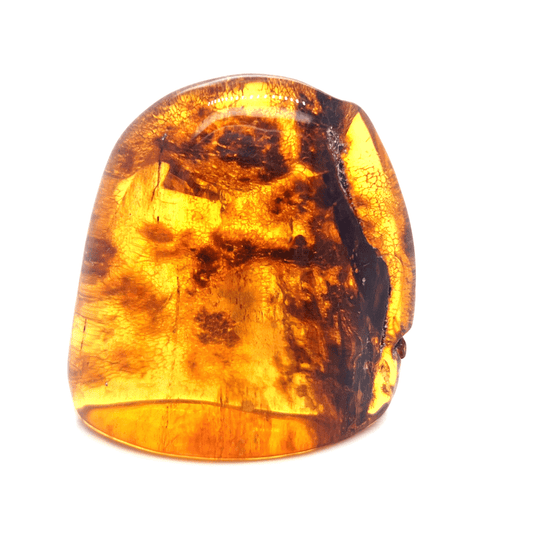 Bernstein Rohstein groß Ostsee Dekoration