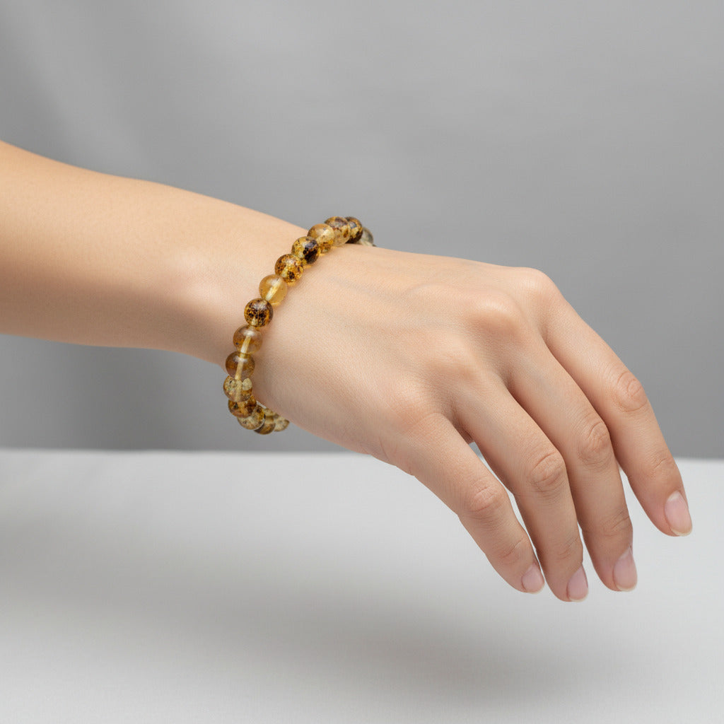 Bernstein-Armband für jeden Tag – Leicht & Elegant