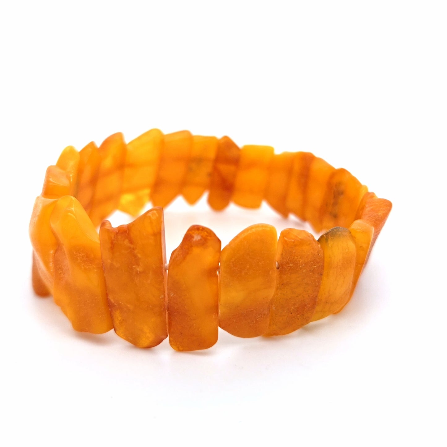 Kunstvoller Bernsteinschmuck Armband flexibel tragbar
