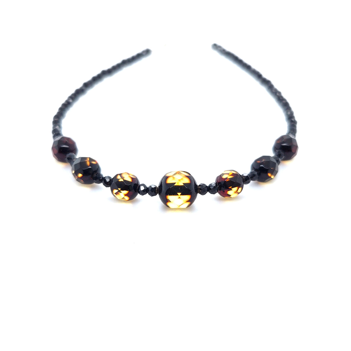 Bernstein-Spinell-Armband – Zarter, glänzender Armschmuck mit sicherem Karabinerverschluss