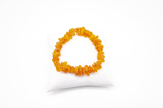 Amber bracelet for women – elastic &amp; comfortable