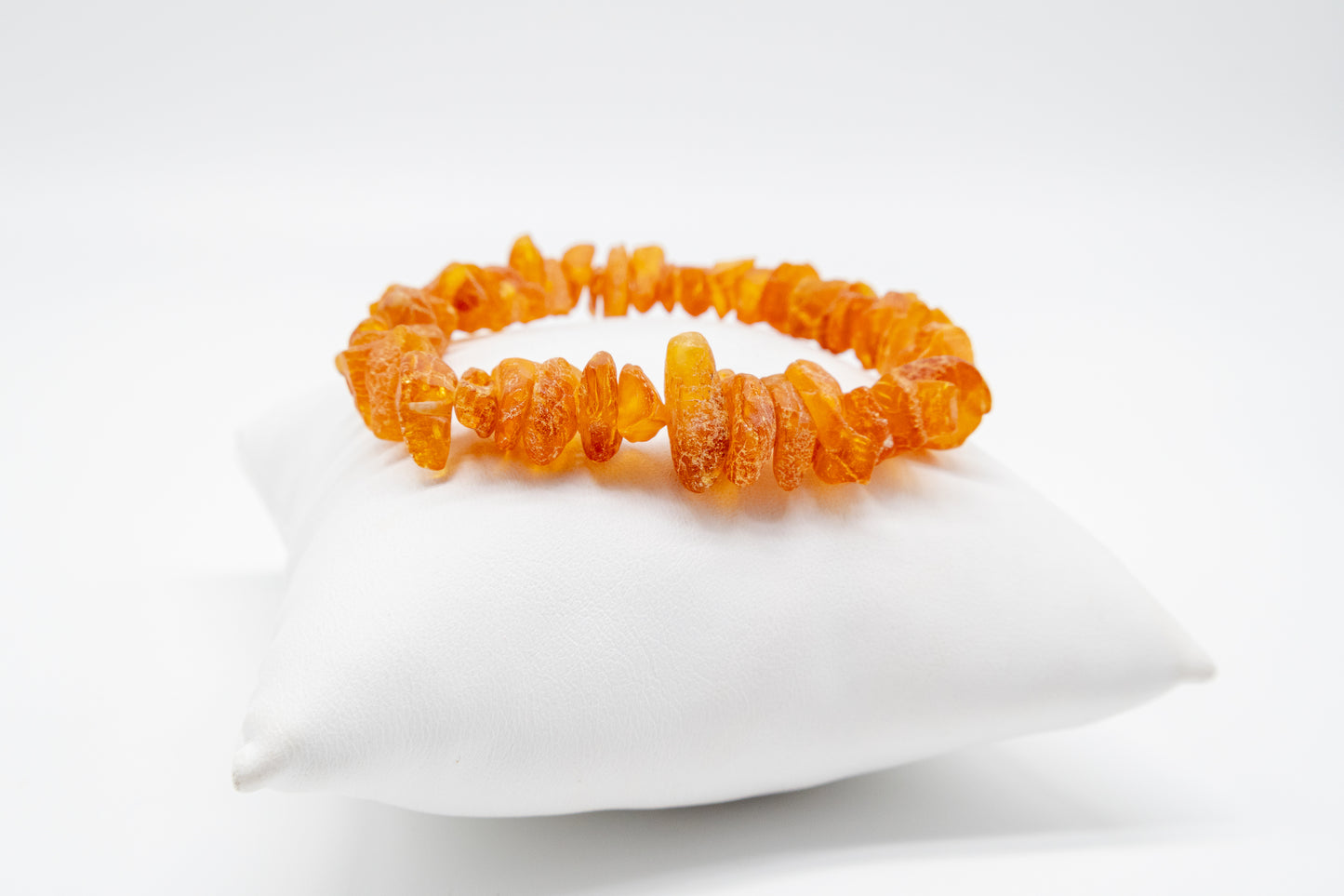 Bernsteinarmband für Damen – elastisch & bequem
