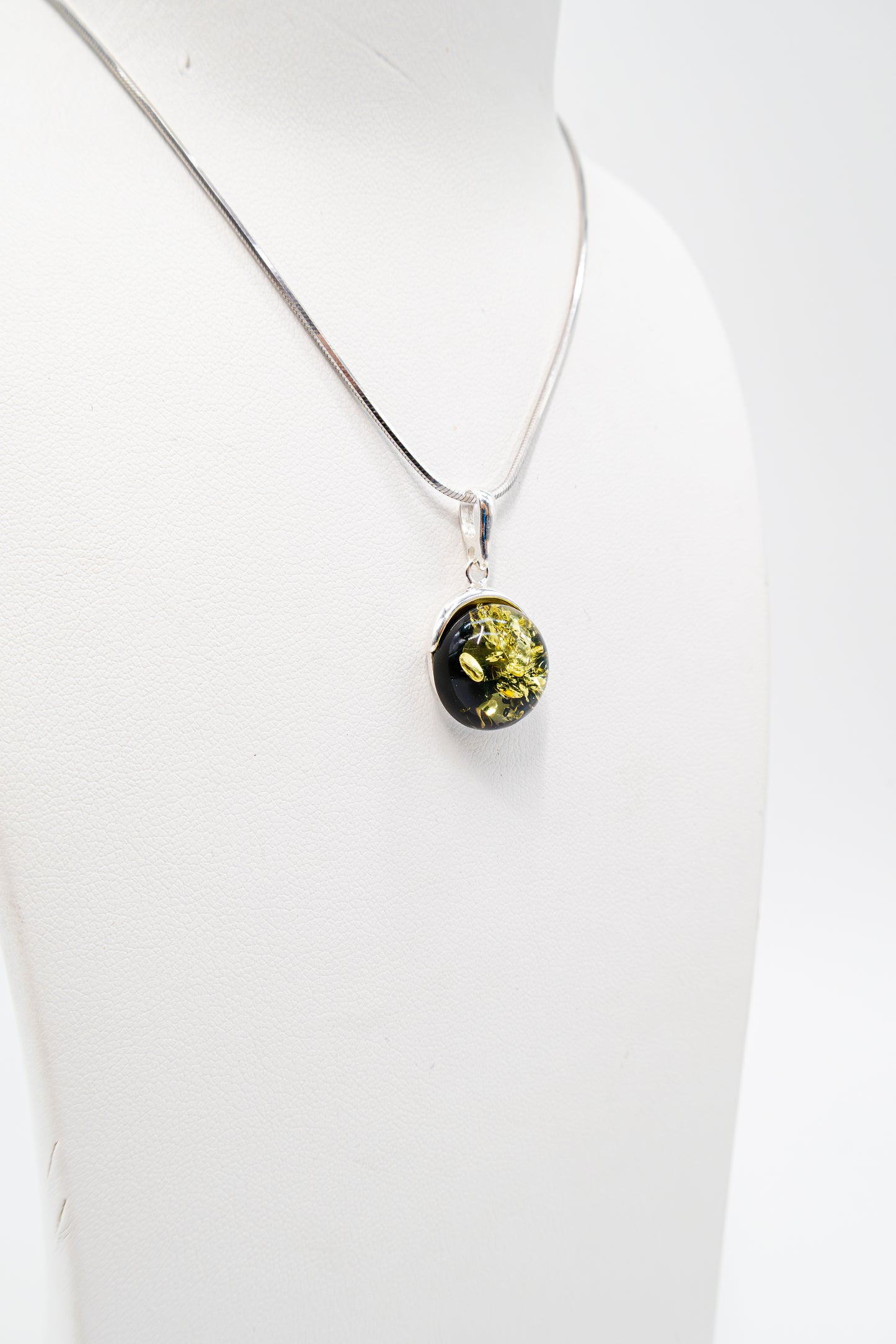 Bernsteinanhänger für Halskette – Damen Schmuck
