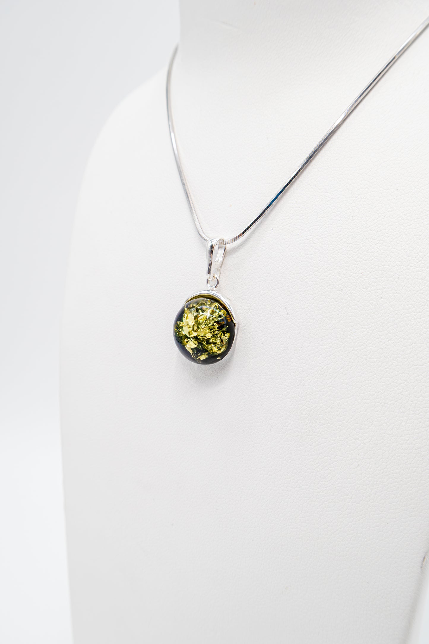 Bernsteinanhänger für Halskette – Damen Schmuck
