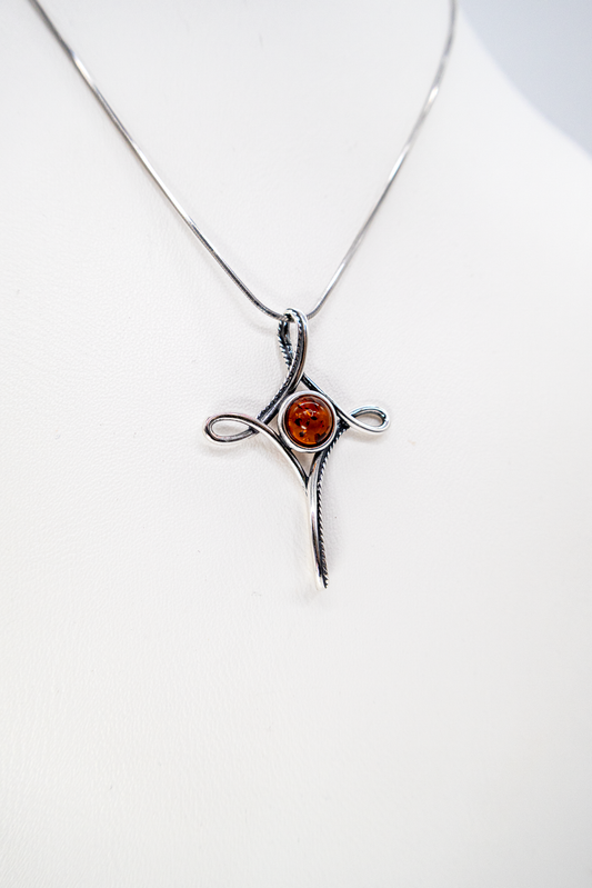 Bernstein-Schmuck 925er Silber, elegant & einzigartig