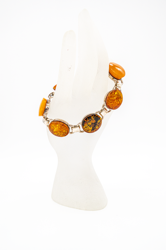 Armband mit Bedeutung – Bernstein & Silber