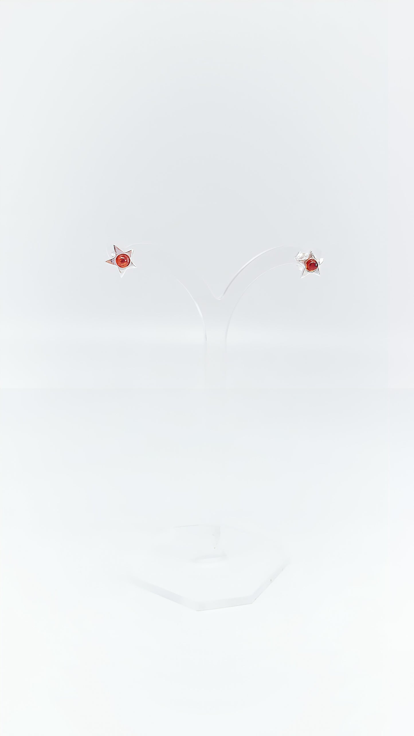 Brilliant star earrings