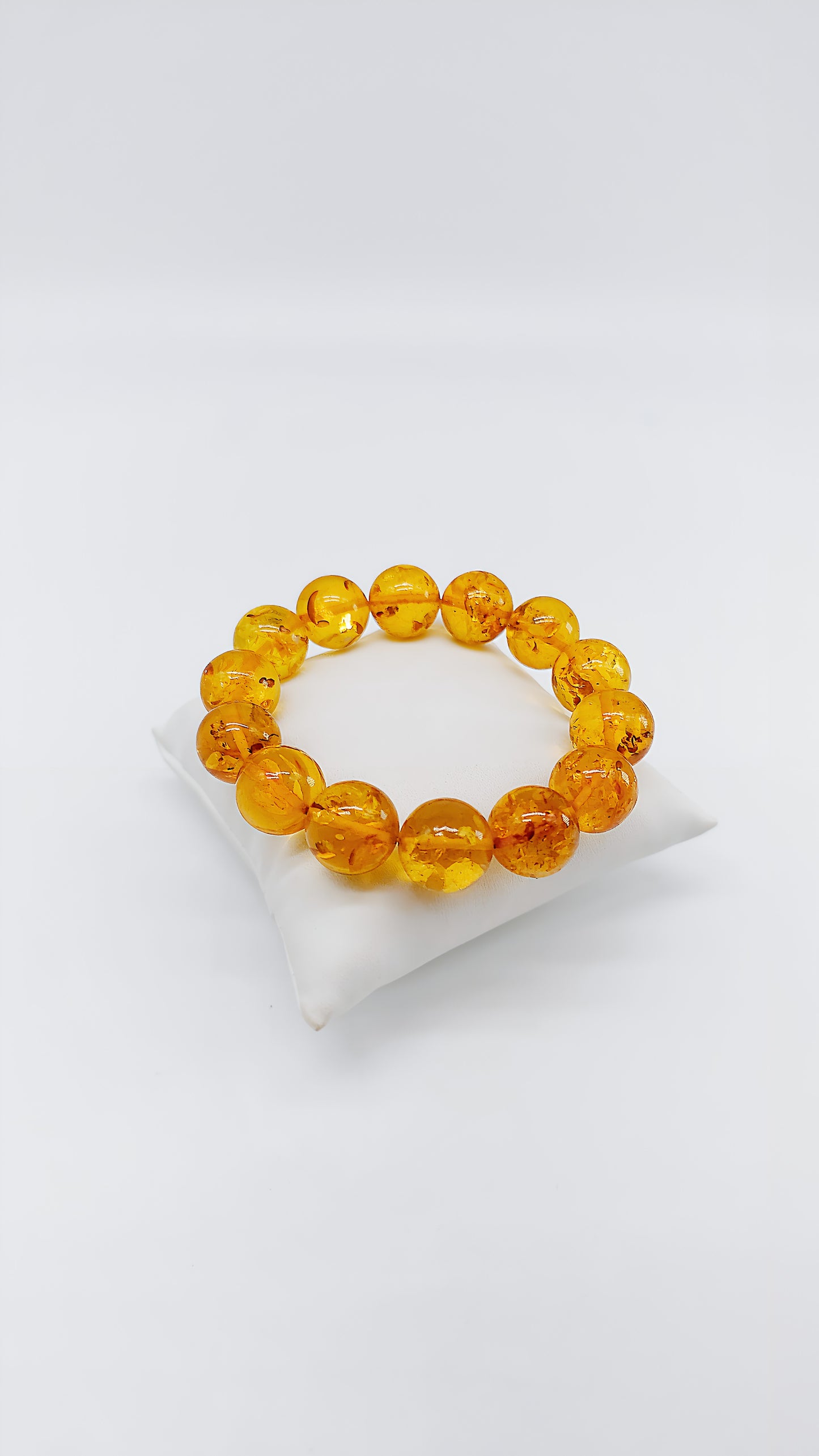 Radiant amber bracelet