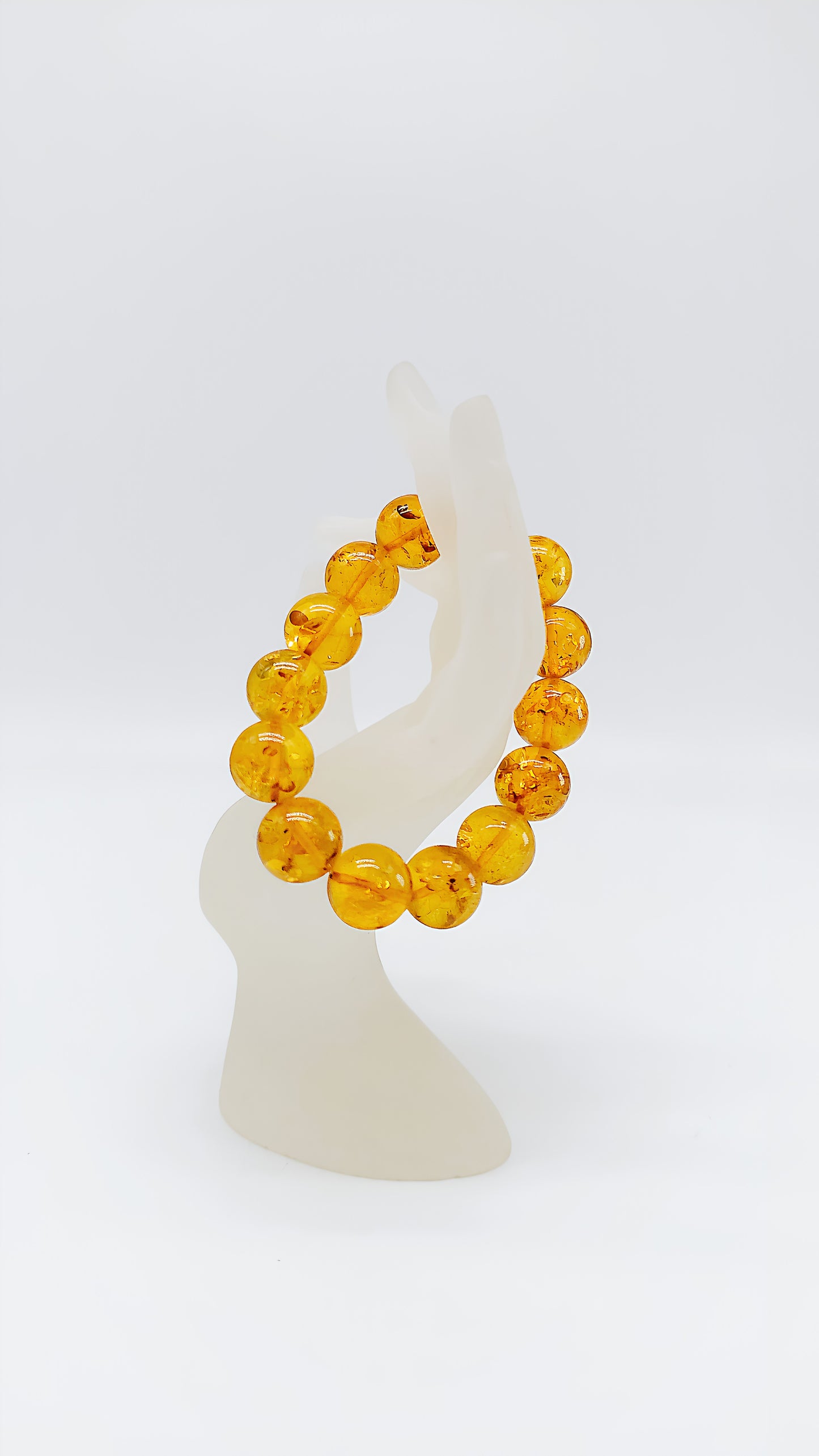 Radiant amber bracelet
