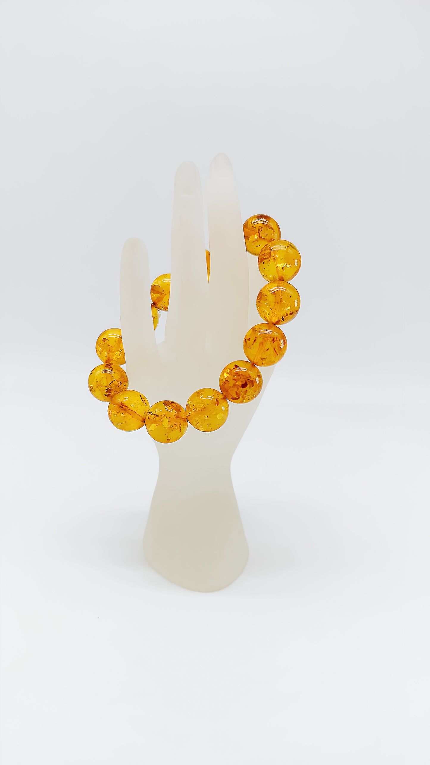 Radiant amber bracelet