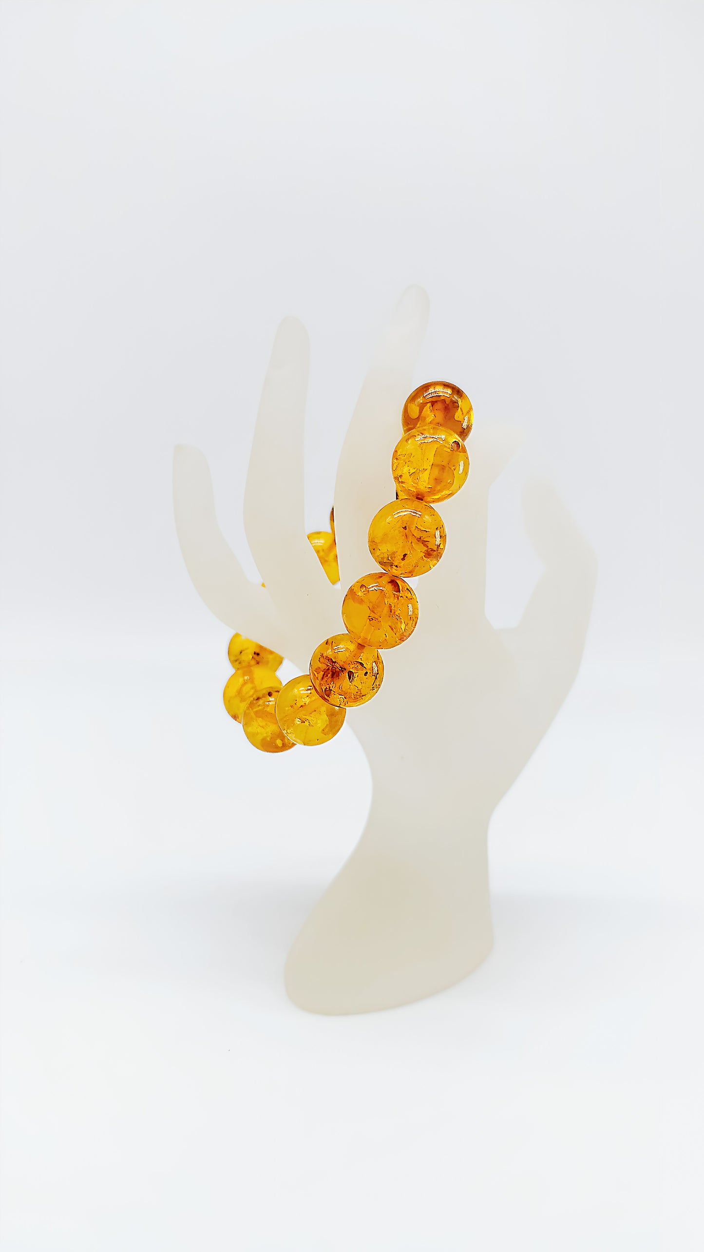 Radiant amber bracelet
